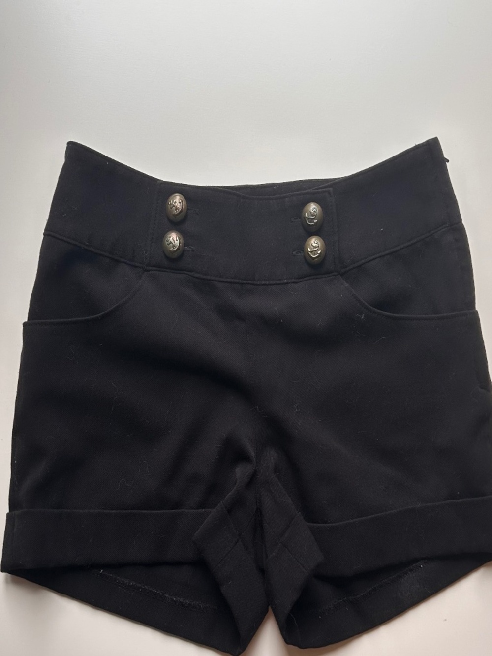 Black shorts
